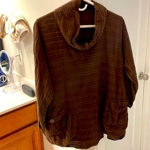 Bohemian long sleeve shirt with big pockets